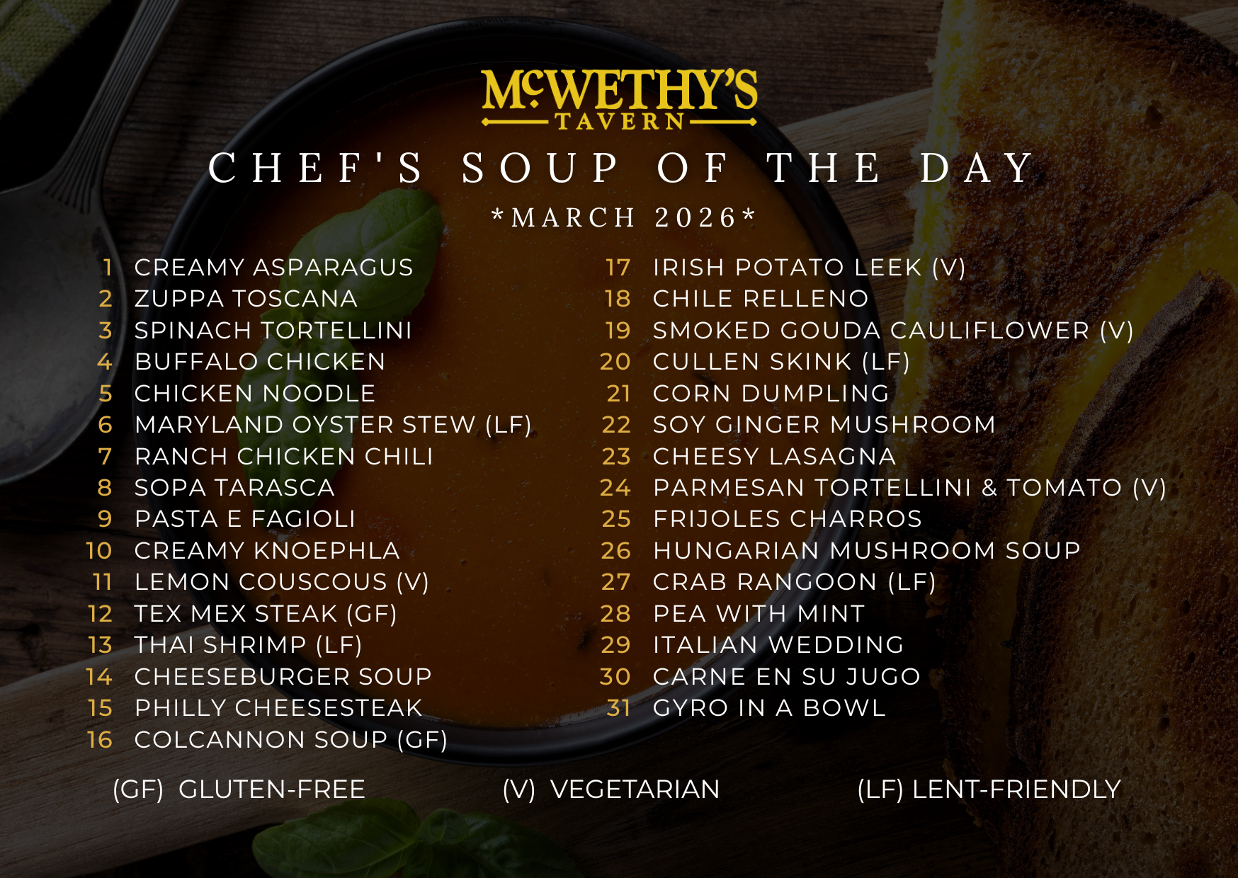 March Soupscription